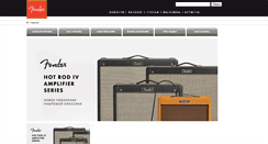 Desktop Screenshot of fender.ru